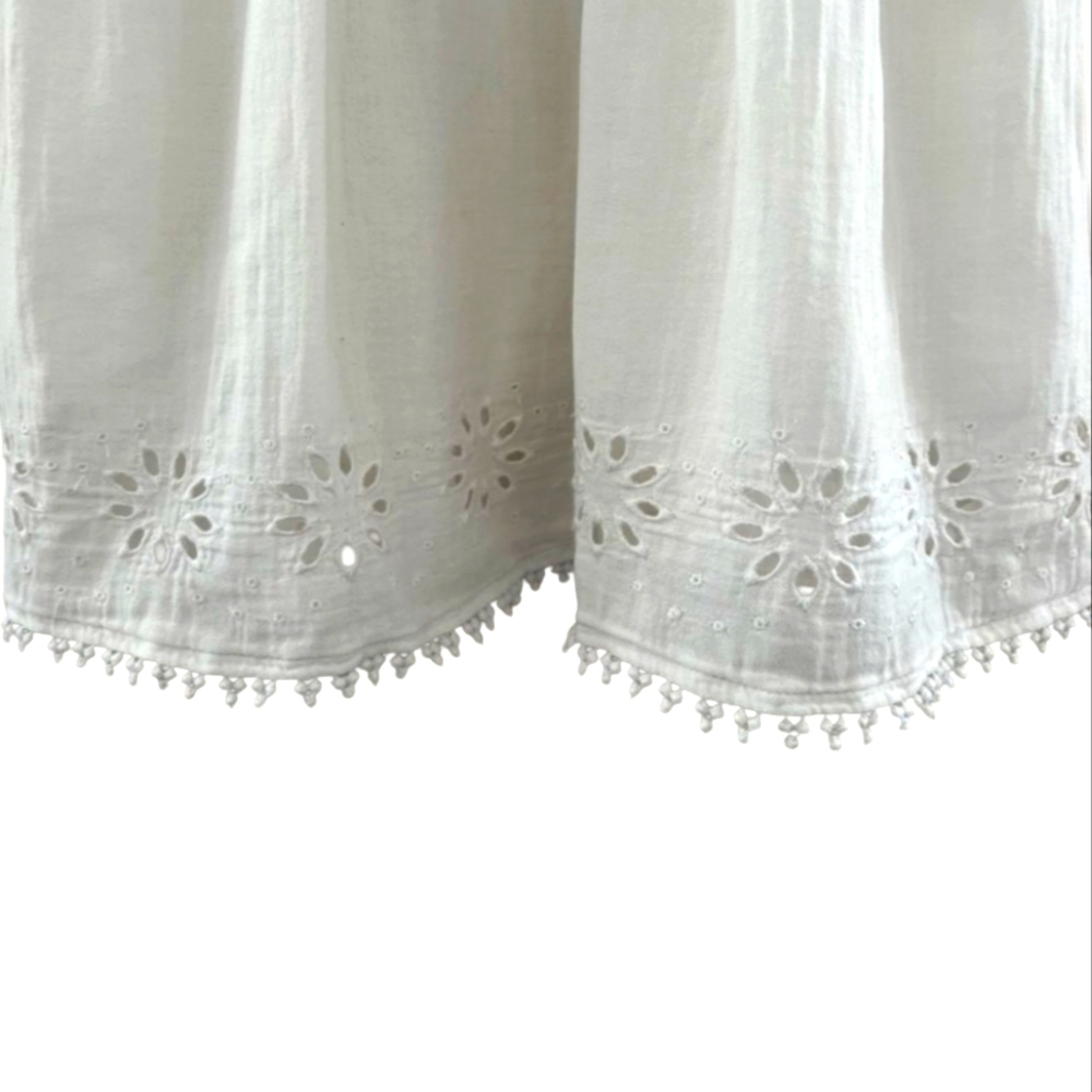 White Sleeveless Old Navy Sundress Size MED - Picture 3 of 4